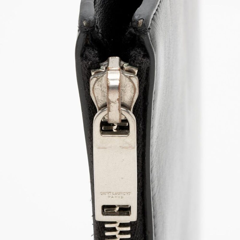 Saint Laurent Leather Logo Rider Pouch - Picture 7 of 10